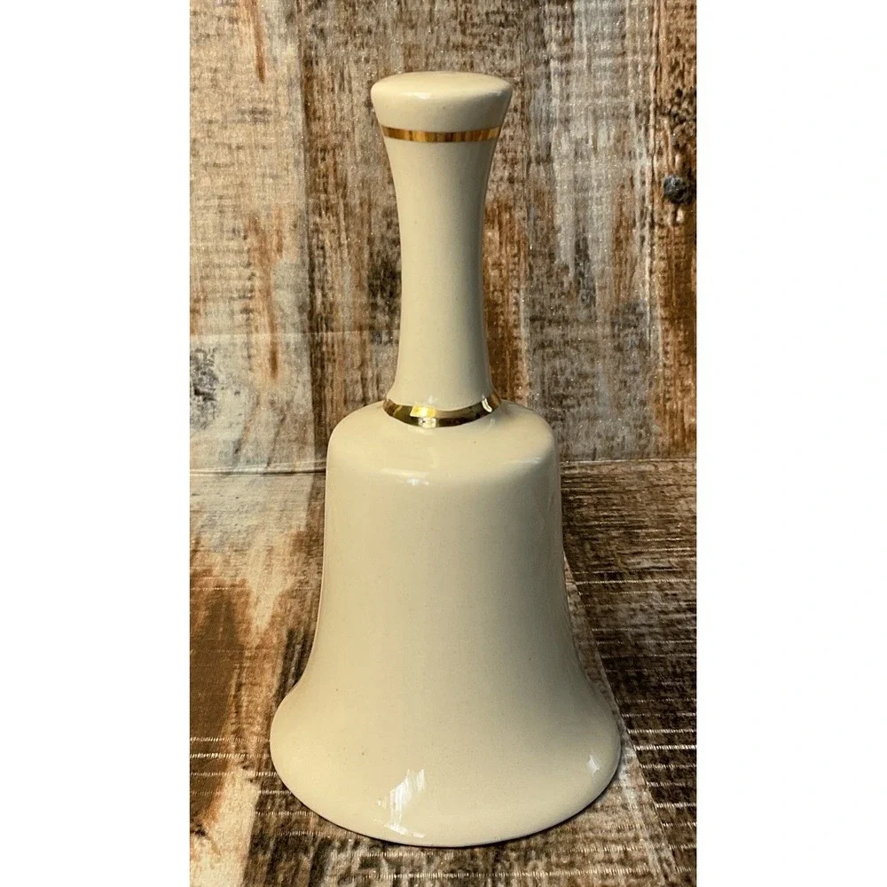 Vintage Indianapolis Indy Race Car Indiana Porcelain Hand Bell